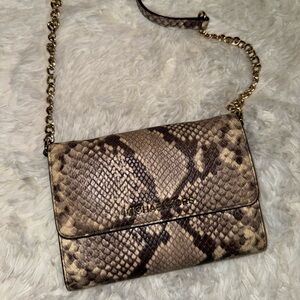 Michael Kors snake print crossbody